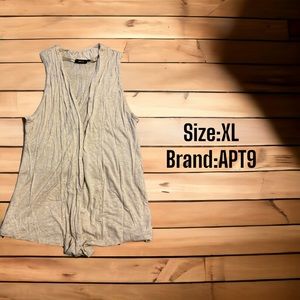 Women APT9 Dressy Cut Off Tunic Size XL